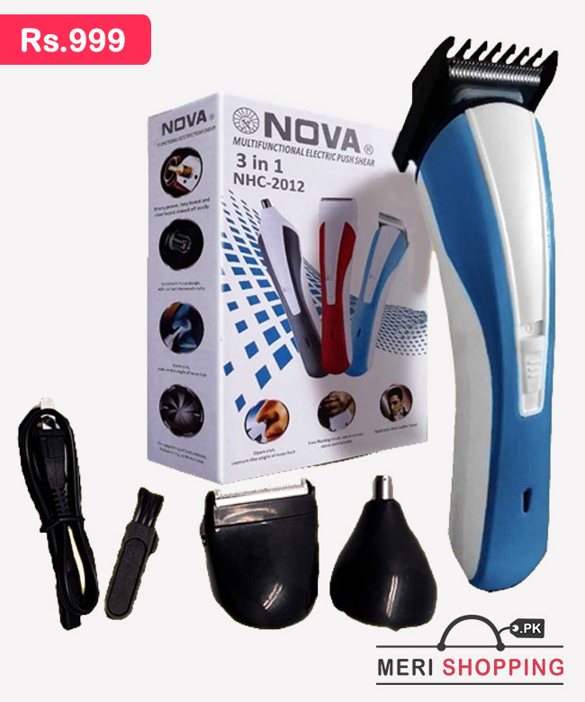 Nova 3 in 1 Trimmer, Clipper & Shaver NHC-2012 Only. Order! Nova 3 in 1 Trimmer, Clipper & Shaver NHC-2012 Only. Order!