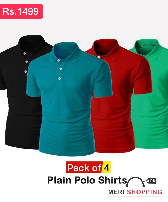 plain polo t shirts for men